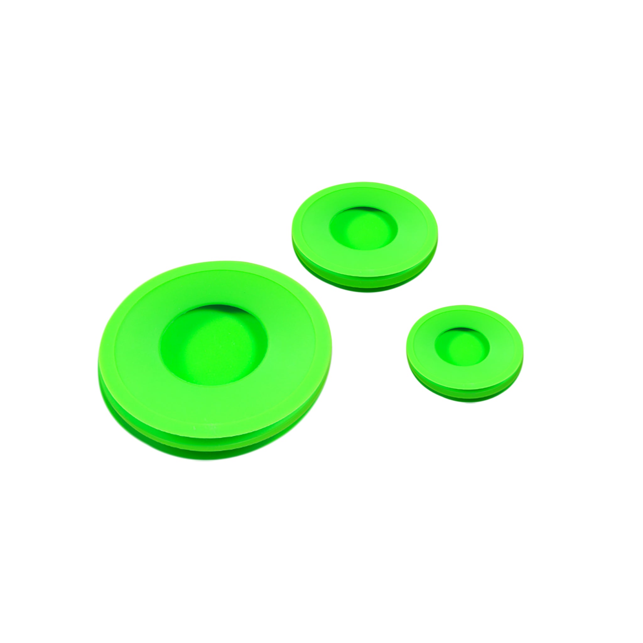 Silicone Cleaner Stopper Green Molino Glass 9113