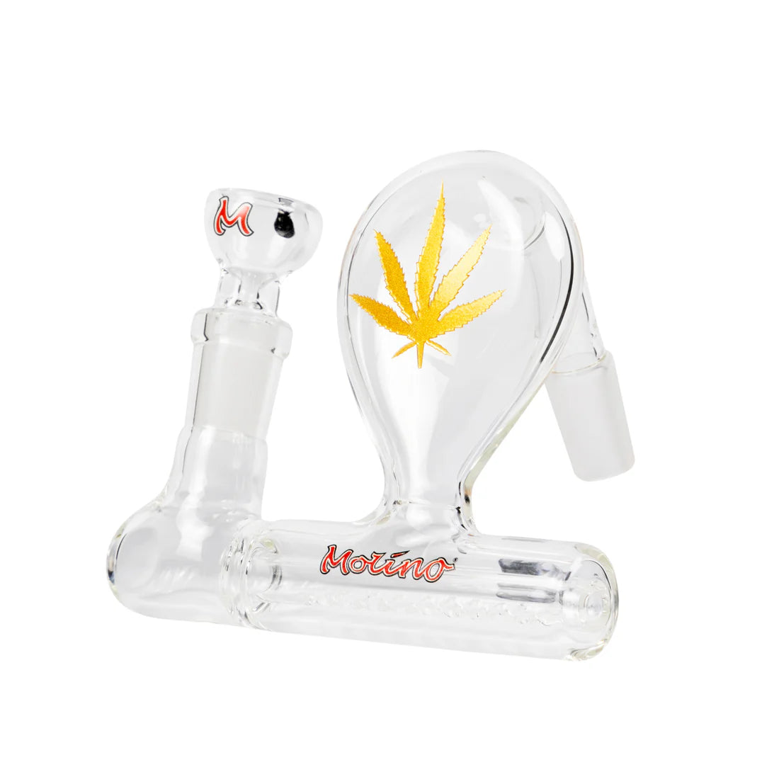 Gold Fashion Bong with Gold Pre-Cooler Set