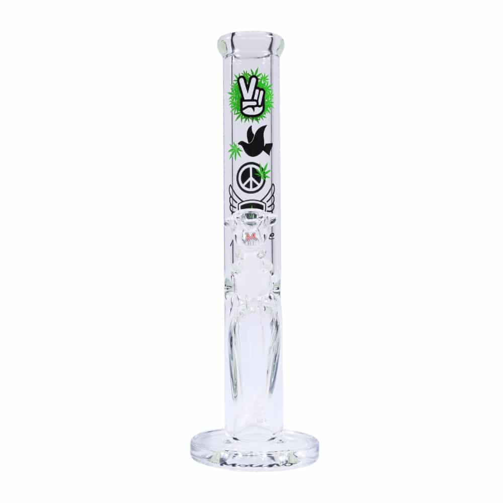 Peace Pipe - Cylinder Bong - Molino Glass Bongs