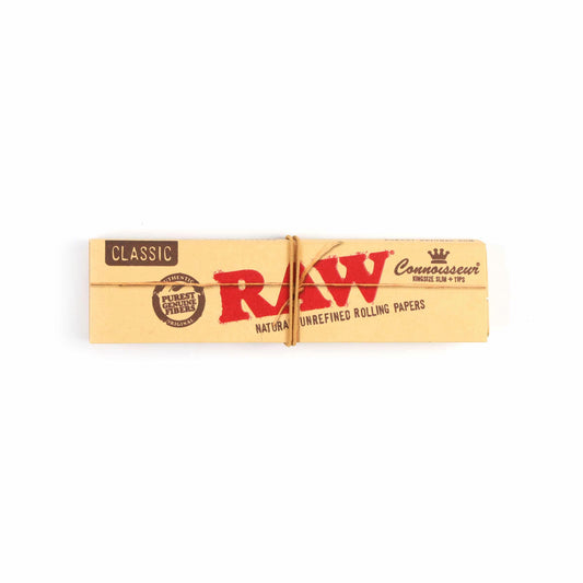 RAW Classic Connoisseur KS Slim&Tips - Molino Glass Bongs