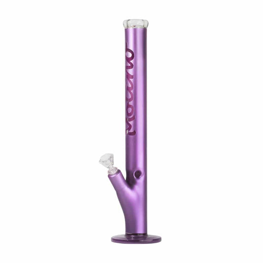 Purple Haze Glass Bong with Purple Pre-Cooler Set