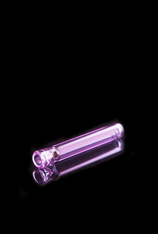 Translucent Purple Bat  - Molino Glass Bongs